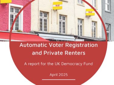 Automatic Voter Registration and Private Renters