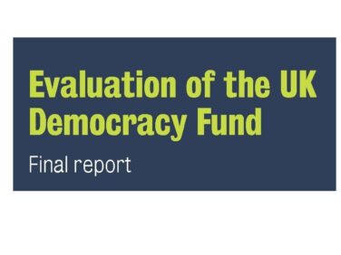 Evaluation of the UK Democracy Fund